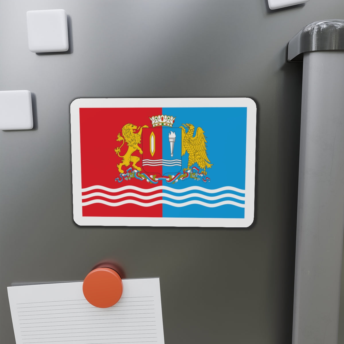 Flag of Ivanovo Oblast Russia - Die-Cut Magnet-The Sticker Space