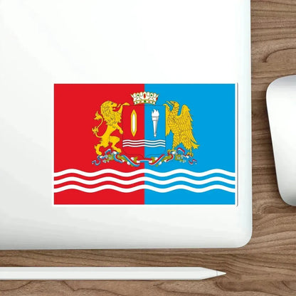 Flag of Ivanovo Oblast Russia STICKER Vinyl Die-Cut Decal - The Sticker Space