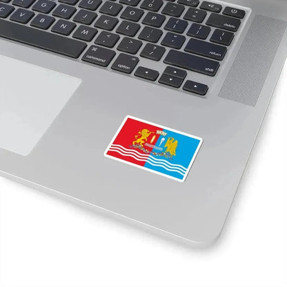 Flag of Ivanovo Oblast Russia - STICKER Vinyl Kiss-Cut Decal - The Sticker Space
