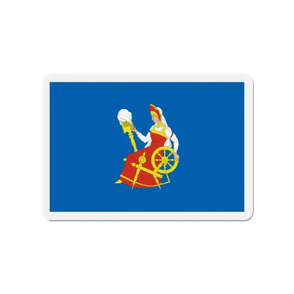 Flag of Ivanovo Russia - Refrigerator Magnet - The Sticker Space