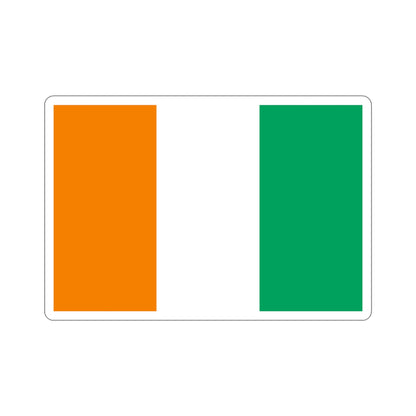 Flag of Ivory Coast STICKER Vinyl Die-Cut Decal-4 Inch-The Sticker Space