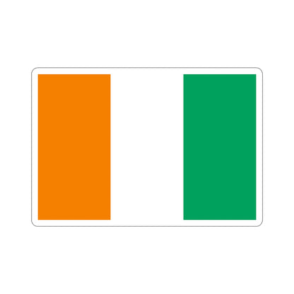 Flag of Ivory Coast STICKER Vinyl Die-Cut Decal-5 Inch-The Sticker Space