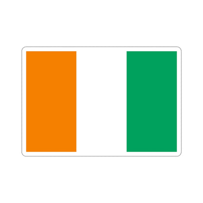 Flag of Ivory Coast STICKER Vinyl Die-Cut Decal-6 Inch-The Sticker Space