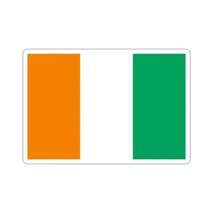 Flag of Ivory Coast STICKER Vinyl Die-Cut Decal 6 Inch - The Sticker Space