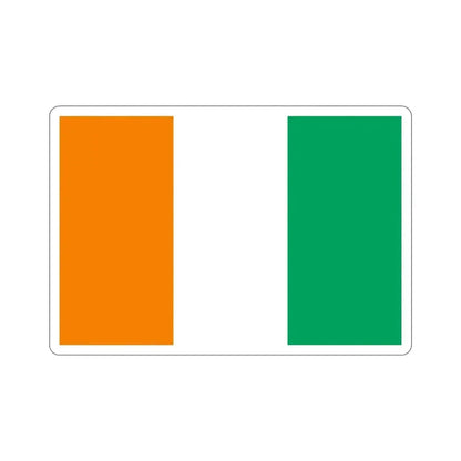 Flag of Ivory Coast STICKER Vinyl Die-Cut Decal - The Sticker Space