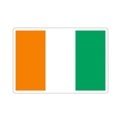 Flag of Ivory Coast STICKER Vinyl Die-Cut Decal - The Sticker Space