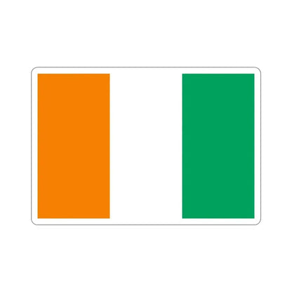 Flag of Ivory Coast STICKER Vinyl Die-Cut Decal - The Sticker Space