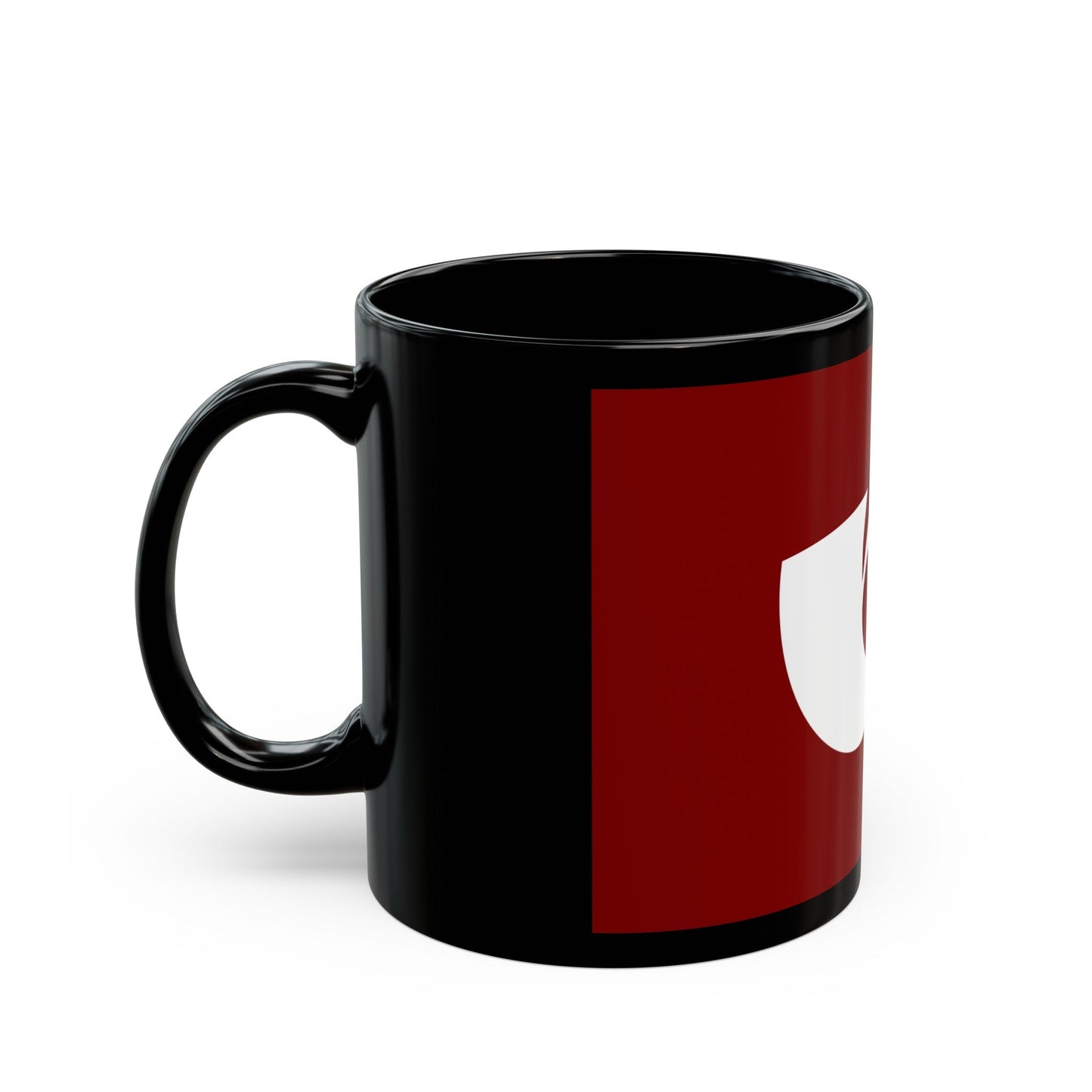 Flag of Iwaki Fukushima Japan - Black Coffee Mug-The Sticker Space