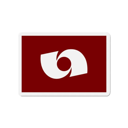 Flag of Iwaki Fukushima Japan - Refrigerator Magnet 3 Inch - The Sticker Space