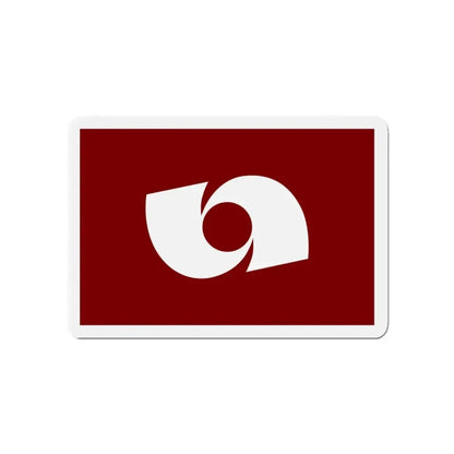 Flag of Iwaki Fukushima Japan - Refrigerator Magnet 4 Inch - The Sticker Space
