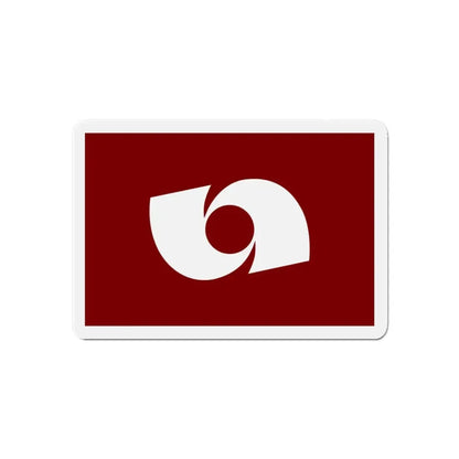 Flag of Iwaki Fukushima Japan - Refrigerator Magnet 6 Inch - The Sticker Space