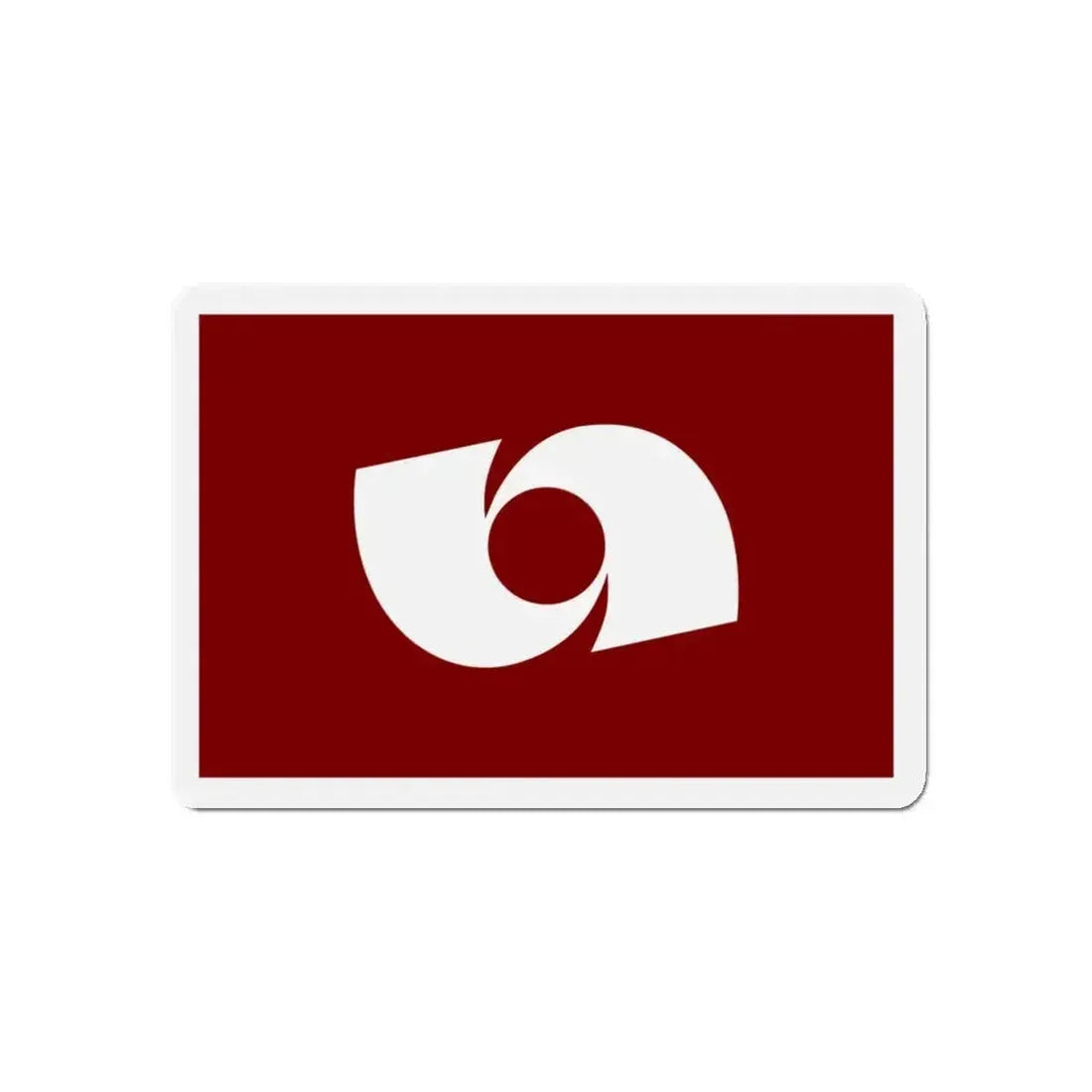 Flag of Iwaki Fukushima Japan - Refrigerator Magnet - The Sticker Space