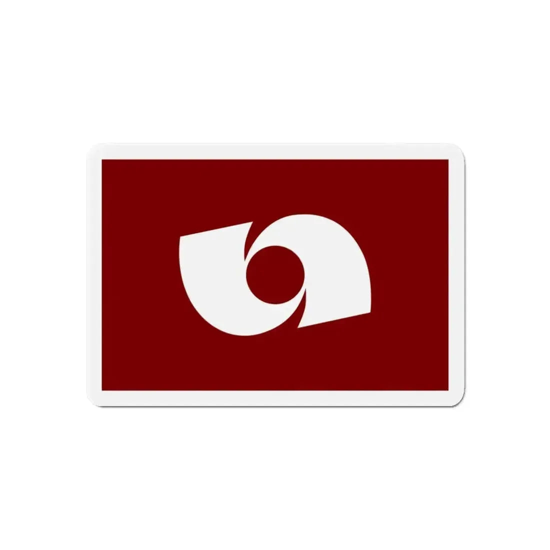 Flag of Iwaki Fukushima Japan - Refrigerator Magnet - The Sticker Space