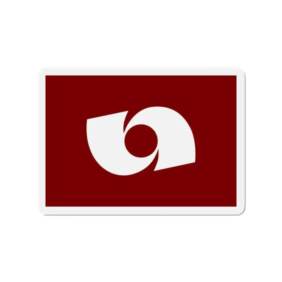 Flag of Iwaki Fukushima Japan - Refrigerator Magnet - The Sticker Space