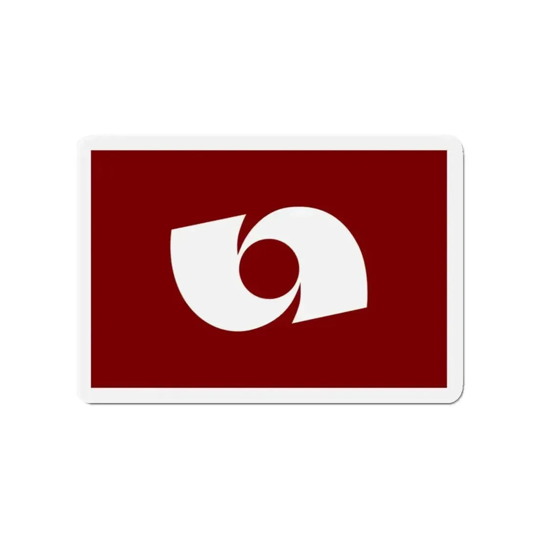 Flag of Iwaki Fukushima Japan - Refrigerator Magnet - The Sticker Space