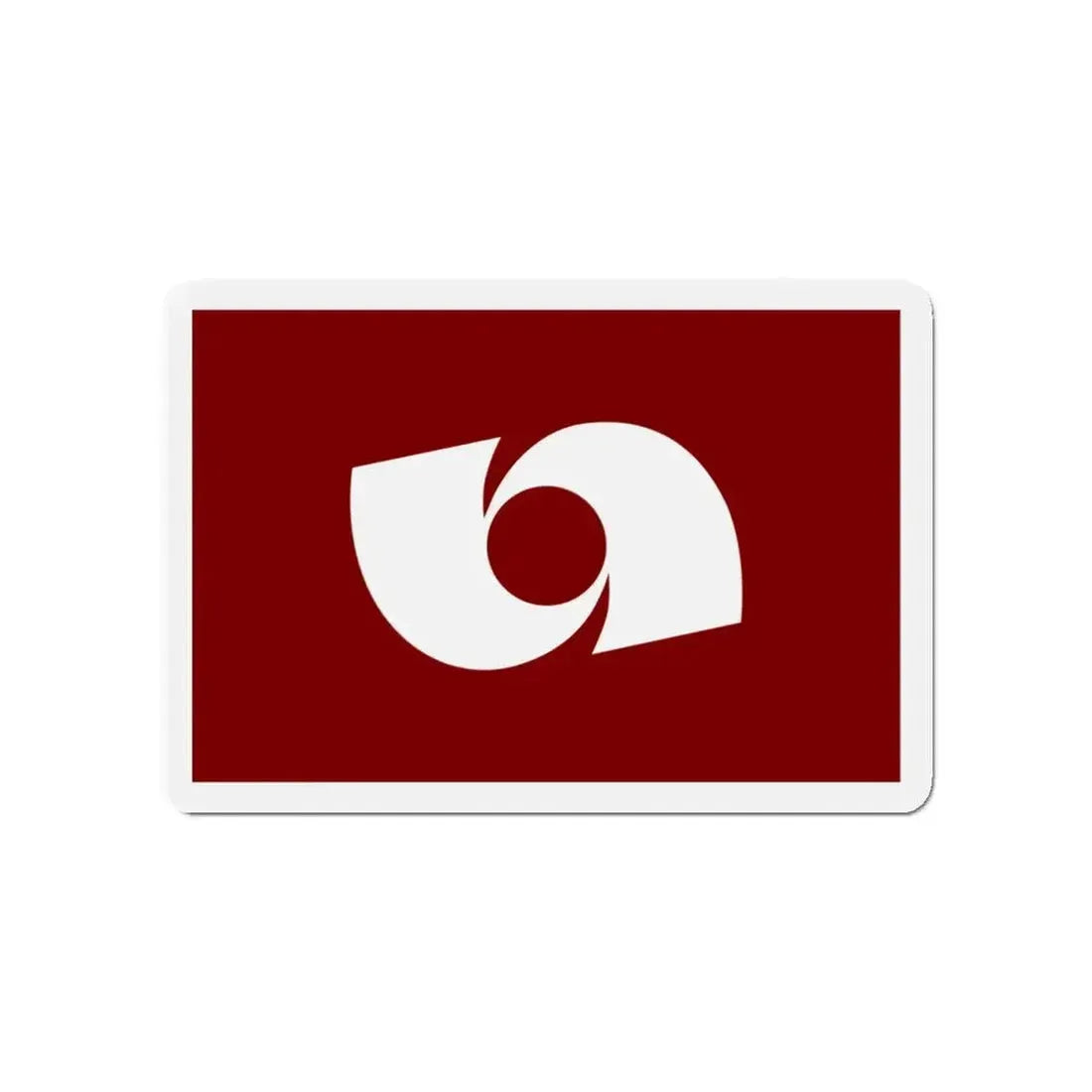 Flag of Iwaki Fukushima Japan - Refrigerator Magnet - The Sticker Space