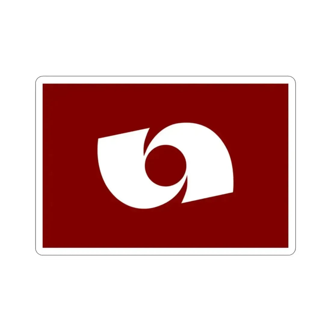 Flag of Iwaki Fukushima Japan STICKER Vinyl Die-Cut Decal 2 Inch - The Sticker Space