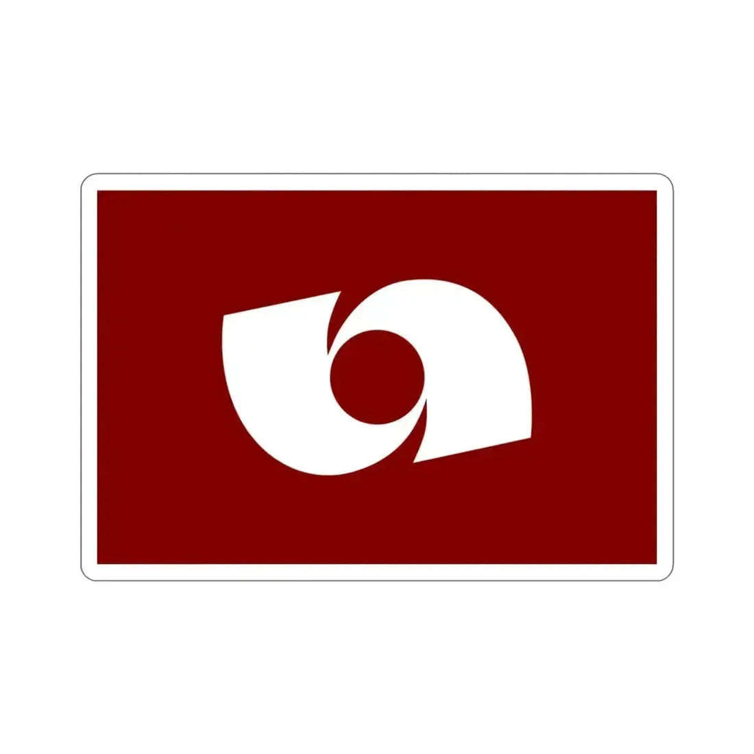 Flag of Iwaki Fukushima Japan STICKER Vinyl Die-Cut Decal 3 Inch - The Sticker Space