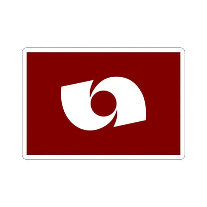 Flag of Iwaki Fukushima Japan STICKER Vinyl Die-Cut Decal 3 Inch - The Sticker Space