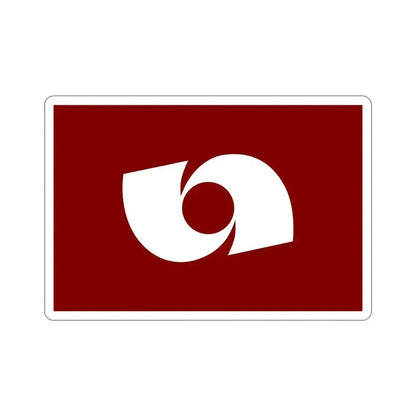 Flag of Iwaki Fukushima Japan STICKER Vinyl Die-Cut Decal 5 Inch - The Sticker Space