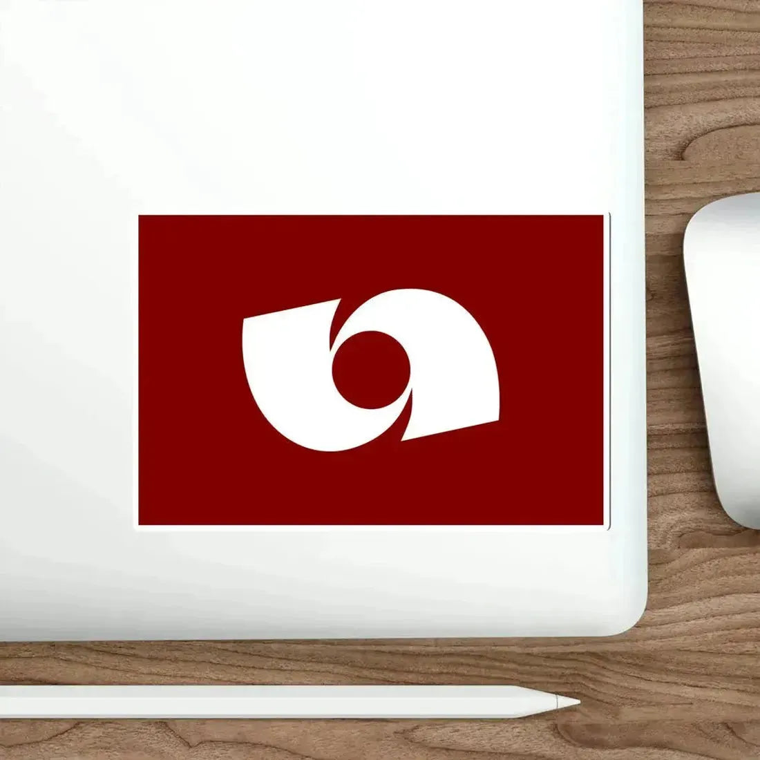 Flag of Iwaki Fukushima Japan STICKER Vinyl Die-Cut Decal - The Sticker Space