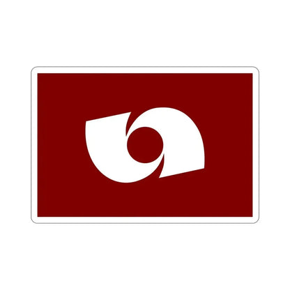 Flag of Iwaki Fukushima Japan STICKER Vinyl Die-Cut Decal - The Sticker Space