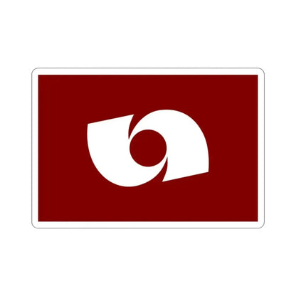 Flag of Iwaki Fukushima Japan STICKER Vinyl Die-Cut Decal - The Sticker Space
