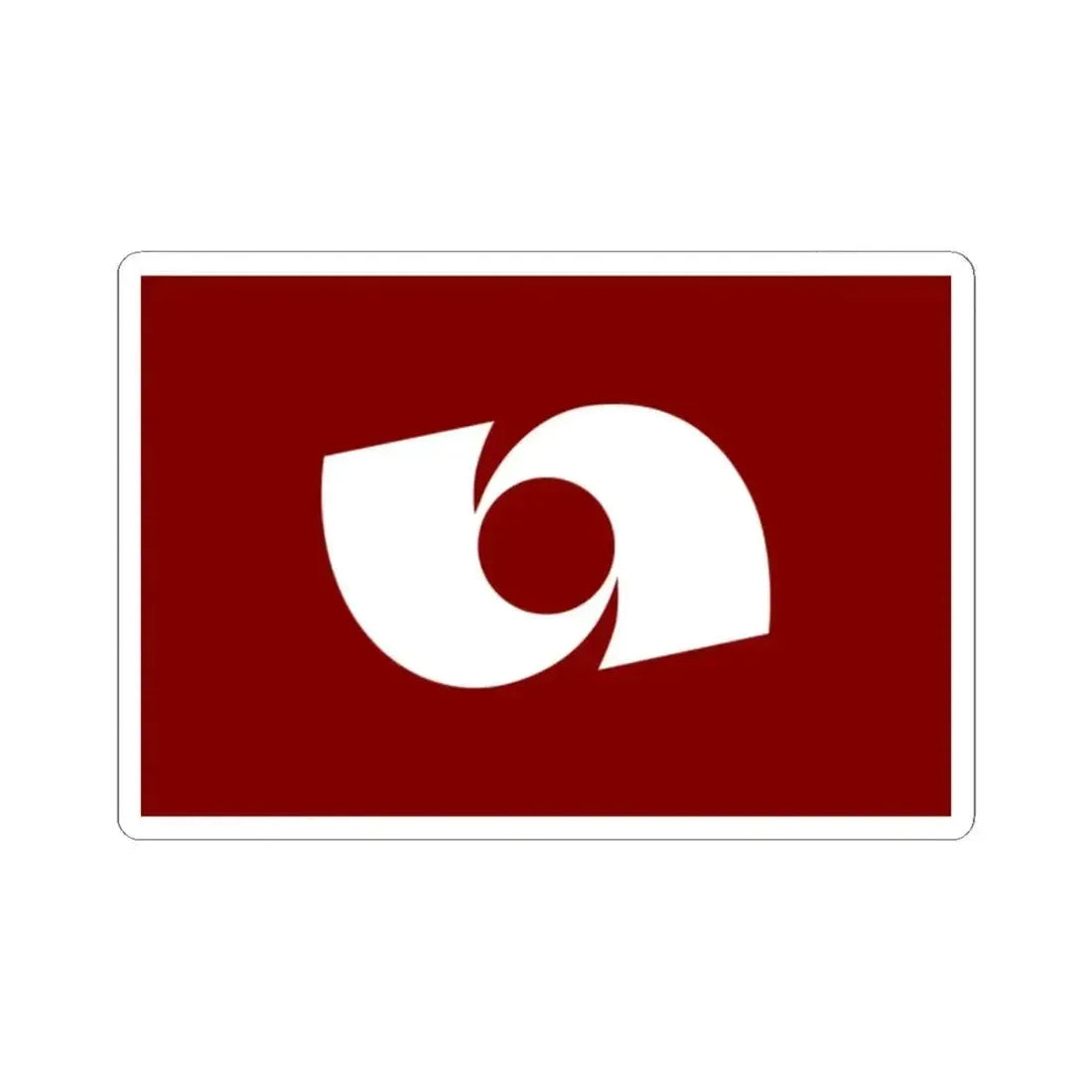 Flag of Iwaki Fukushima Japan - STICKER Vinyl Kiss-Cut Decal - The Sticker Space