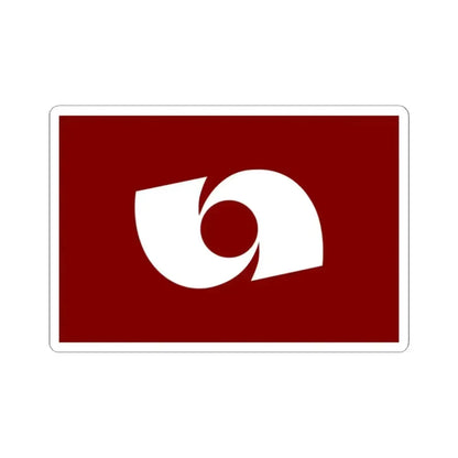 Flag of Iwaki Fukushima Japan - STICKER Vinyl Kiss-Cut Decal - The Sticker Space