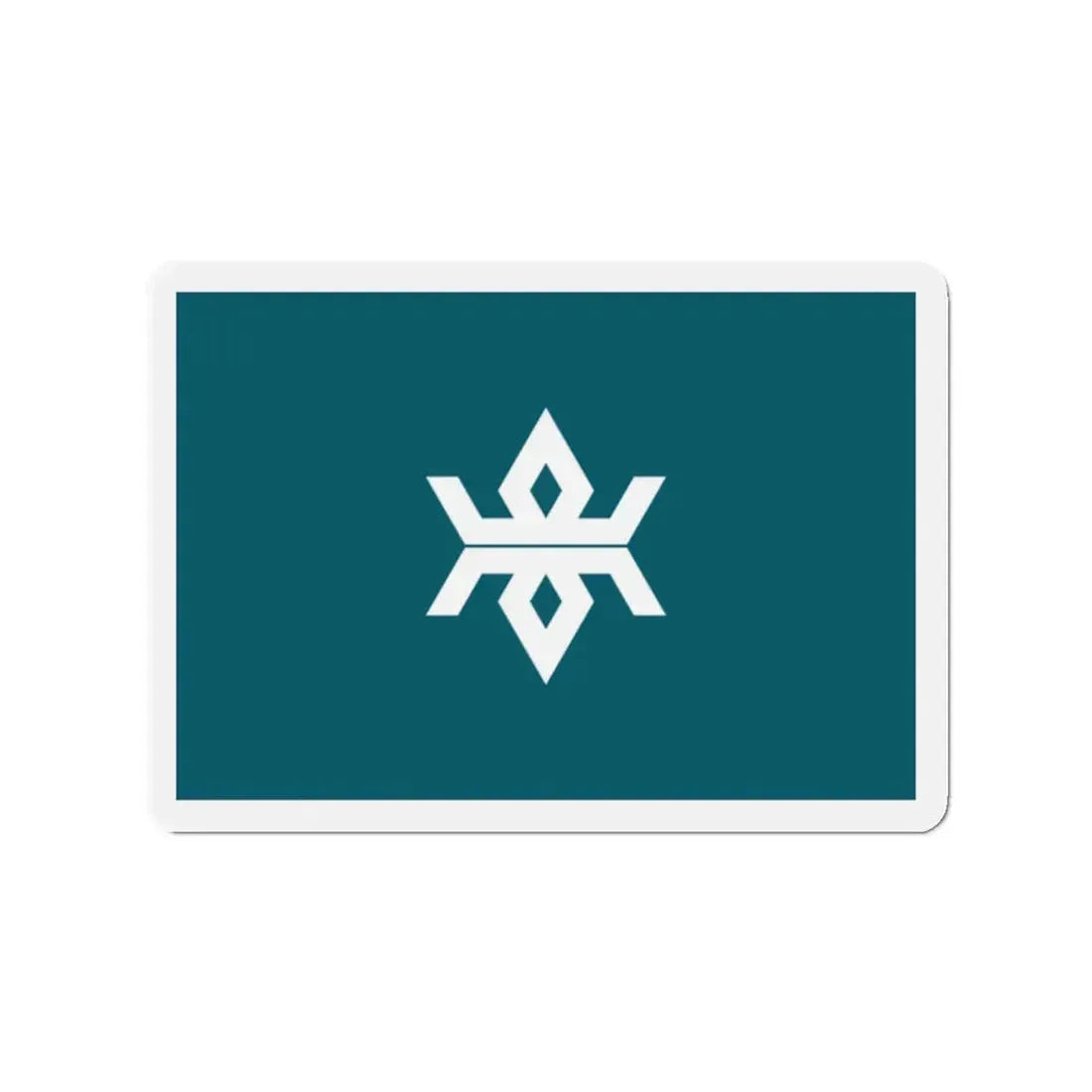 Flag of Iwate Prefecture Japan - Refrigerator Magnet 2 Inch - The Sticker Space
