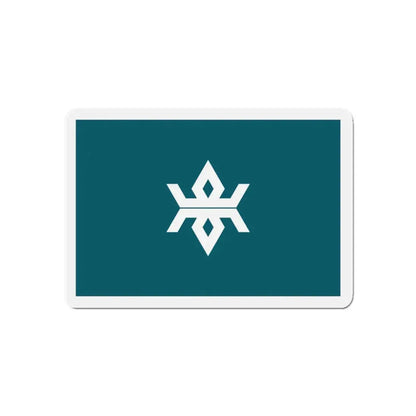 Flag of Iwate Prefecture Japan - Refrigerator Magnet 5 Inch - The Sticker Space