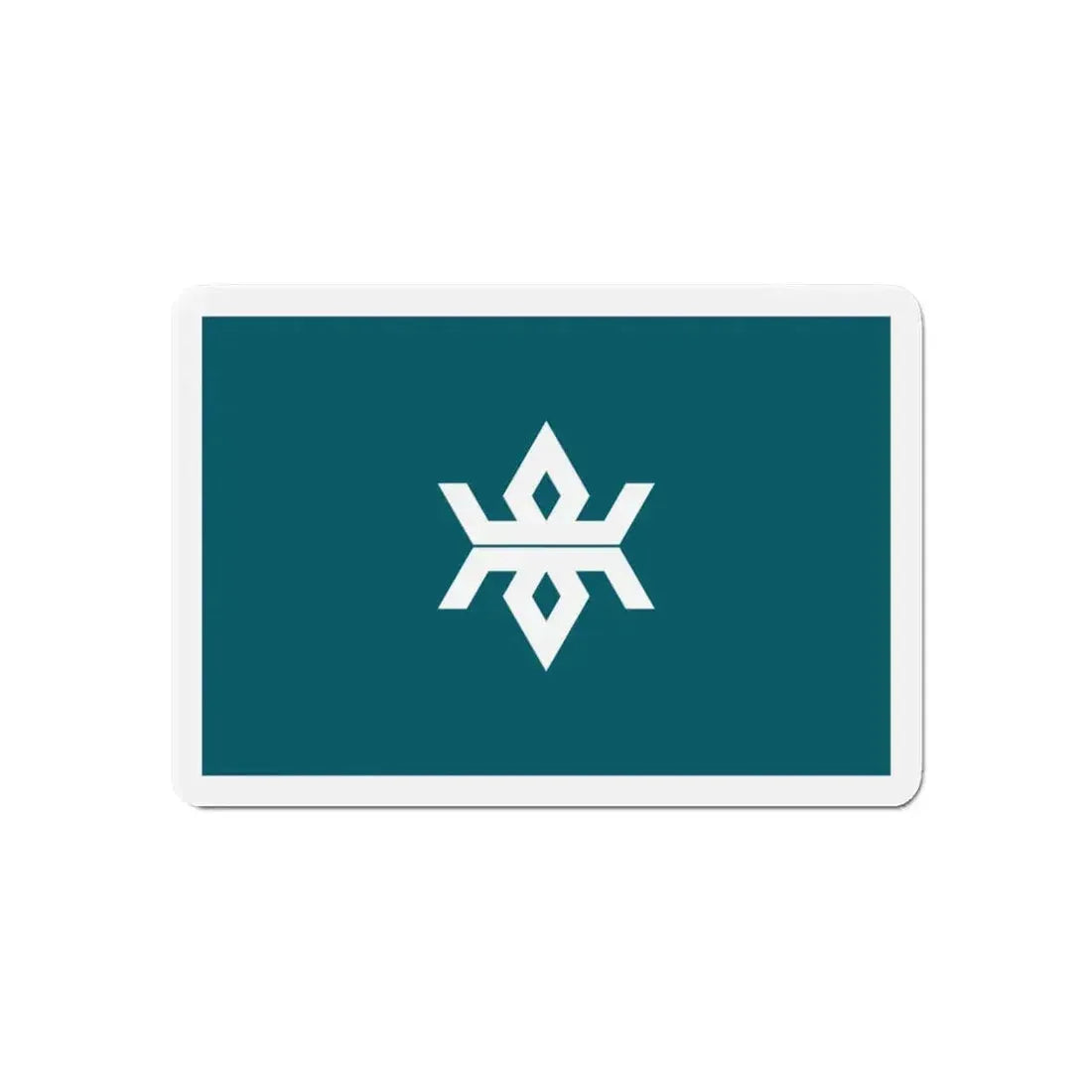 Flag of Iwate Prefecture Japan - Refrigerator Magnet - The Sticker Space