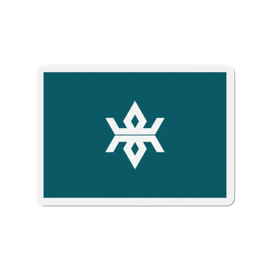 Flag of Iwate Prefecture Japan - Refrigerator Magnet - The Sticker Space