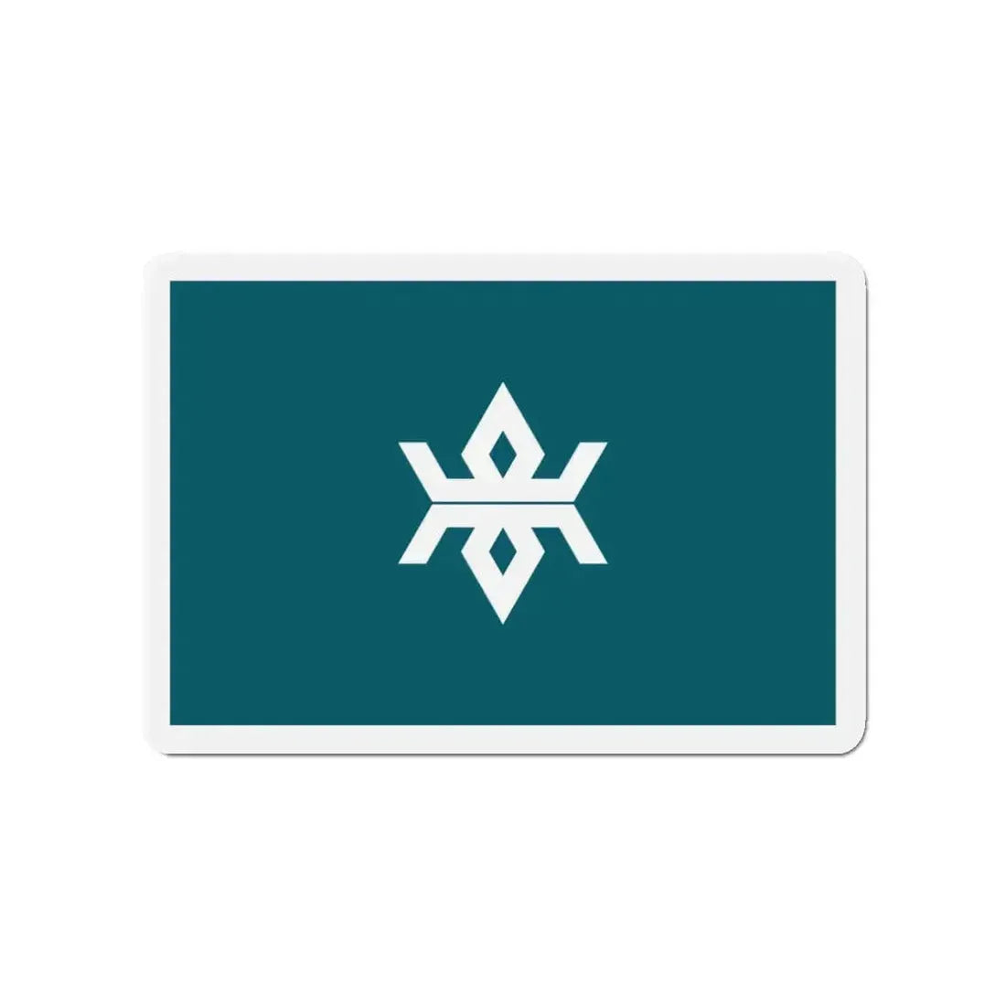 Flag of Iwate Prefecture Japan - Refrigerator Magnet - The Sticker Space