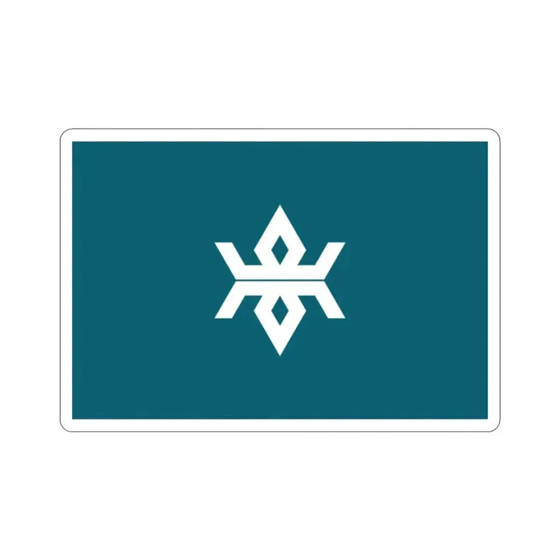 Flag of Iwate Prefecture Japan STICKER Vinyl Die-Cut Decal 2 Inch - The Sticker Space