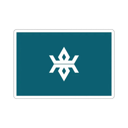 Flag of Iwate Prefecture Japan STICKER Vinyl Die-Cut Decal 3 Inch - The Sticker Space