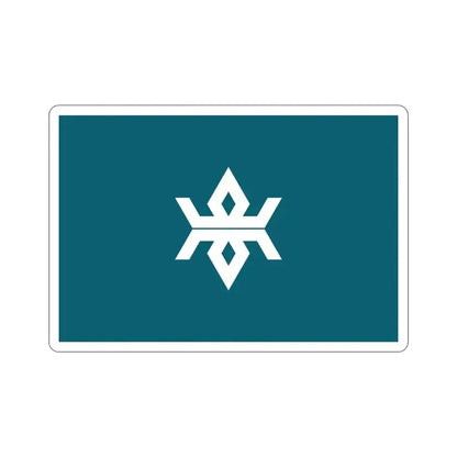 Flag of Iwate Prefecture Japan STICKER Vinyl Die-Cut Decal 4 Inch - The Sticker Space