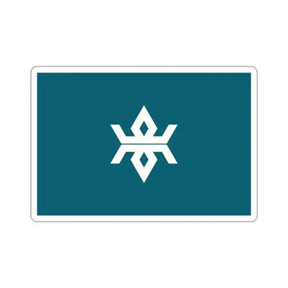 Flag of Iwate Prefecture Japan STICKER Vinyl Die-Cut Decal 4 Inch - The Sticker Space