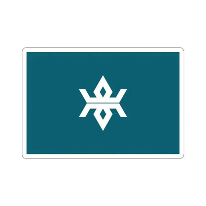Flag of Iwate Prefecture Japan STICKER Vinyl Die-Cut Decal 5 Inch - The Sticker Space