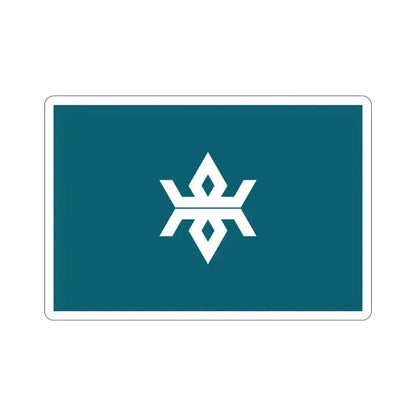 Flag of Iwate Prefecture Japan STICKER Vinyl Die-Cut Decal 6 Inch - The Sticker Space