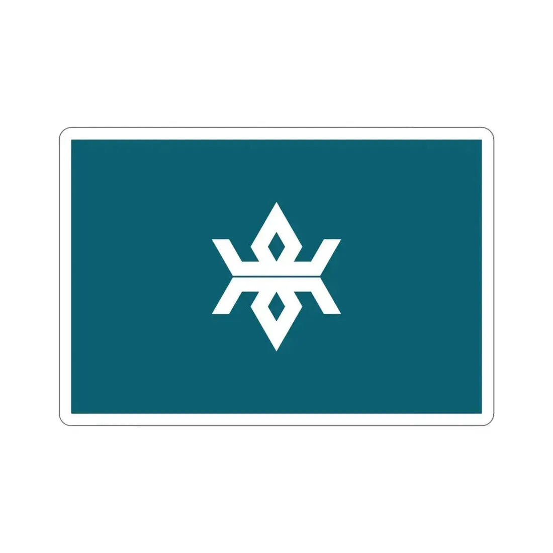 Flag of Iwate Prefecture Japan STICKER Vinyl Die-Cut Decal - The Sticker Space