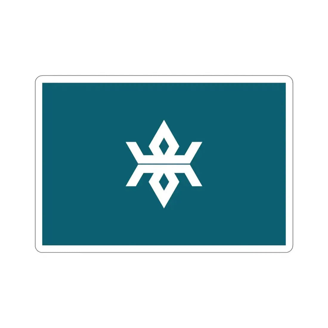 Flag of Iwate Prefecture Japan STICKER Vinyl Die-Cut Decal - The Sticker Space