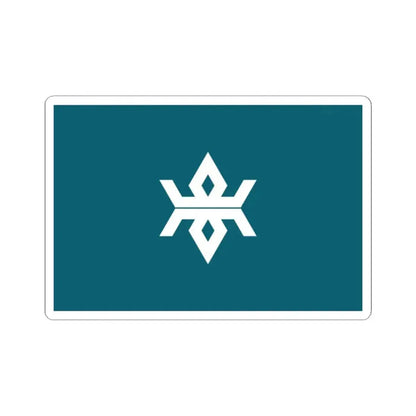 Flag of Iwate Prefecture Japan - STICKER Vinyl Kiss-Cut Decal - The Sticker Space