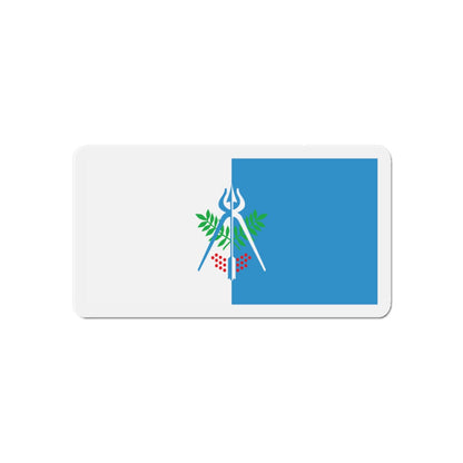 Flag of Izhevsk Russia - Die-Cut Magnet-6 × 6"-The Sticker Space