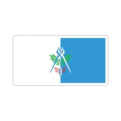 Flag of Izhevsk Russia STICKER Vinyl Die-Cut Decal - The Sticker Space