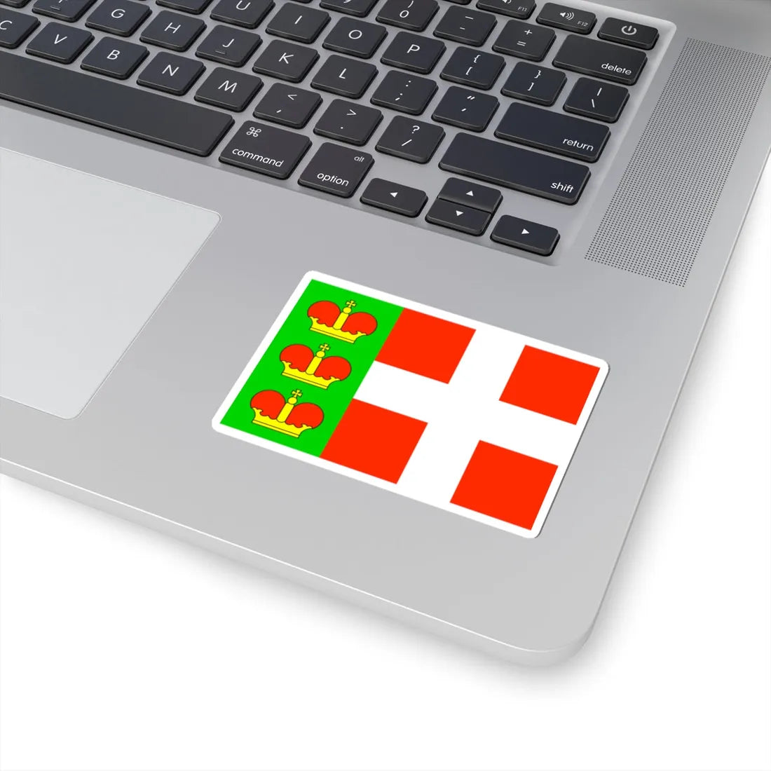 Flag of Iziaslav raion (Ukraine) STICKER Vinyl Kiss-Cut Decal - The Sticker Space