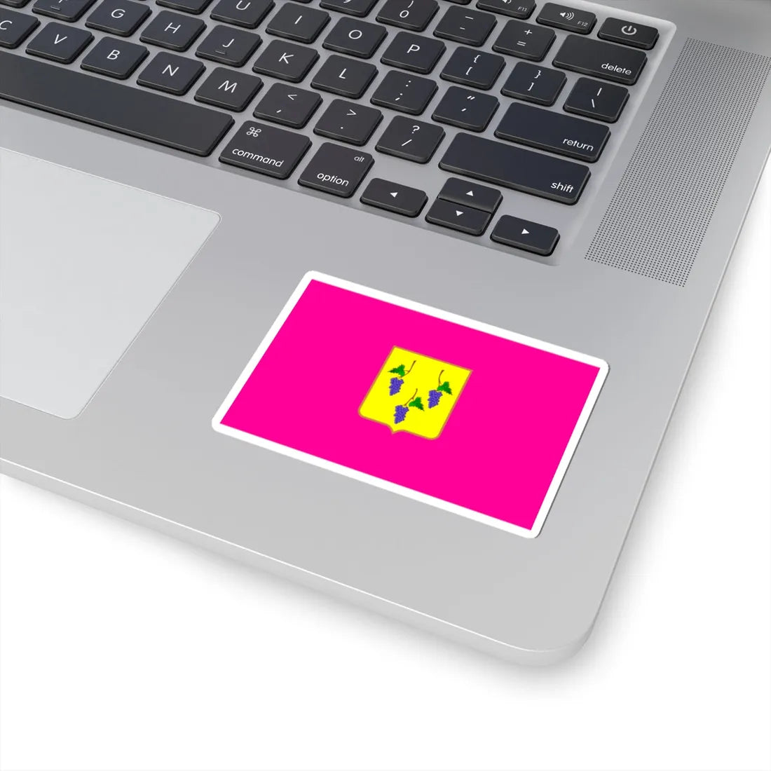 Flag of Izium (Ukraine) STICKER Vinyl Kiss-Cut Decal - The Sticker Space
