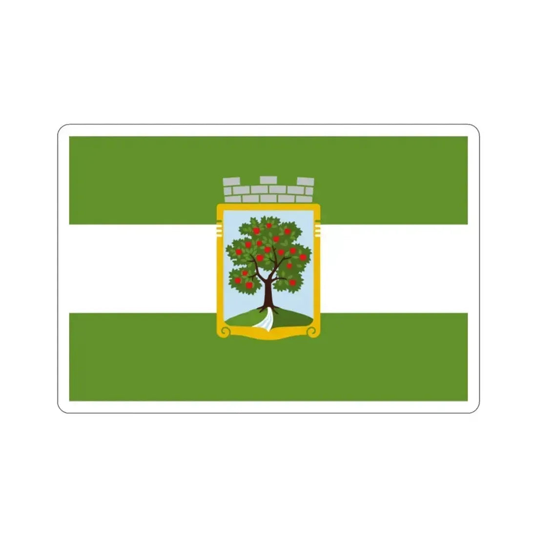 Flag of Jablonec and Nisou Czech Republic STICKER Vinyl Die-Cut Decal 2 Inch - The Sticker Space