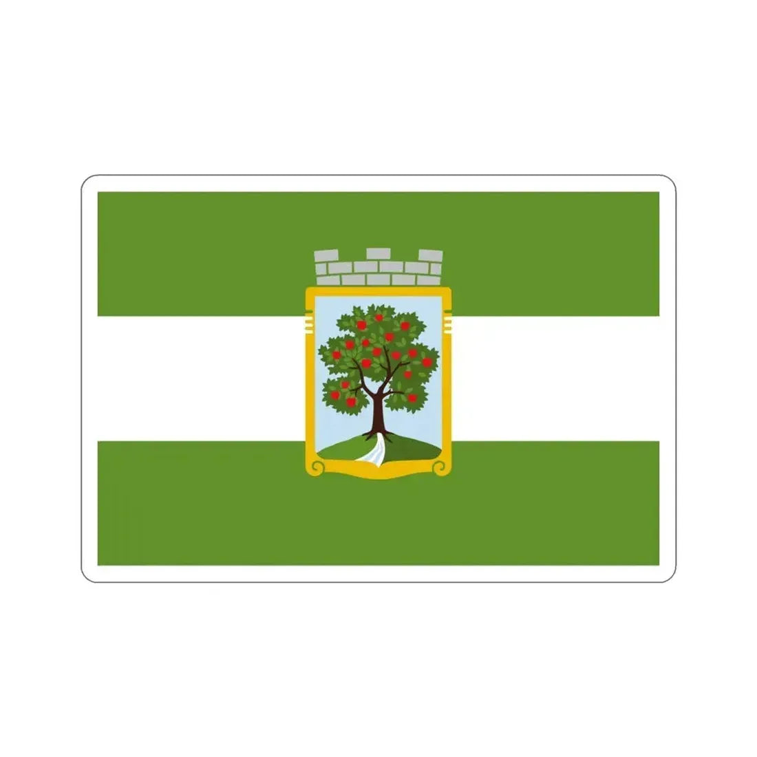Flag of Jablonec and Nisou Czech Republic STICKER Vinyl Die-Cut Decal 3 Inch - The Sticker Space