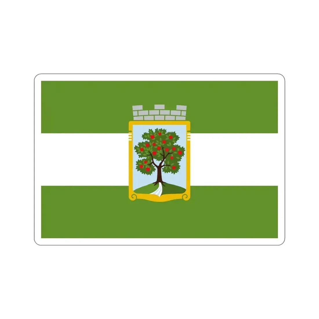 Flag of Jablonec and Nisou Czech Republic STICKER Vinyl Die-Cut Decal 5 Inch - The Sticker Space